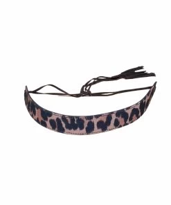 M&F Western Women's Leopard Tassel Hat Band