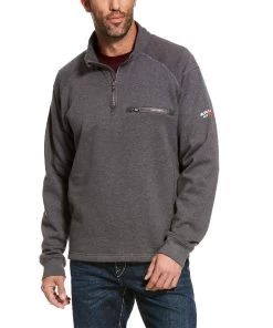 Ariat Men's Flame Resistant Quarter Zip Top