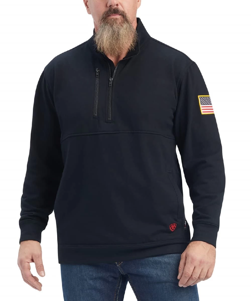 Ariat Men's Flame Resistant 1/2 Zip Shirt