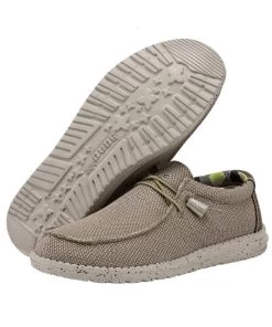 Hey Dude Men's Camel Wally Sox Shoe