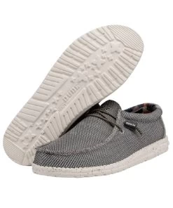 Hey Dude Men's Asphalt Wally Sox Shoe