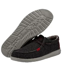 Hey Dude Men's Neon High Risk Red Wally Sox