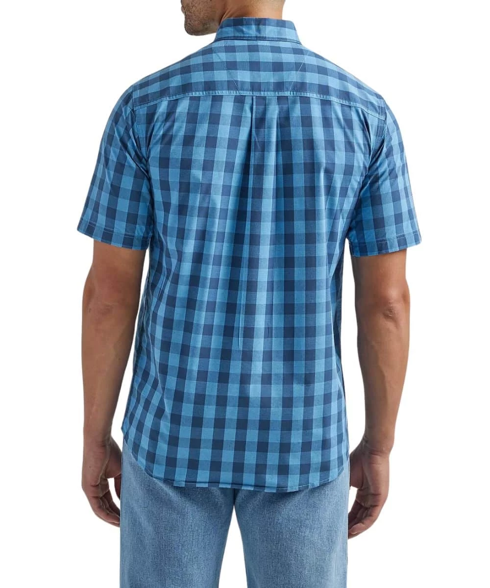 Wrangler Men's Rugged Wear Plaid Button Down Shirt - Image 2