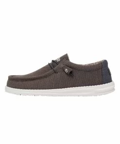 Hey Dude Men's Chocolate Paisley Wally Shoe