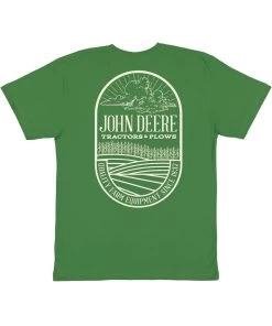 John Deere White Fields Tee