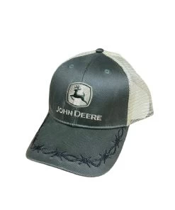 John Deere Oil Skin Cap