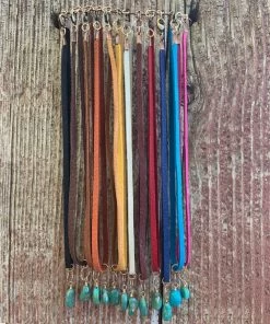 J. Forks Designs Women's Leather Necklace