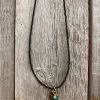 J. Forks Designs Women's Tiny Seed Arrowhead Necklace