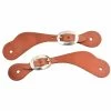 Reinsman Hermann Oak Shaped Spur Straps