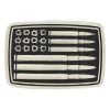 Montana Silversmiths Bullet Flag Attitude Buckle