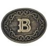 Montana Silversmiths Initial B Attitude Buckle