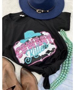 L And B Life Women Cowboy Killer Tee