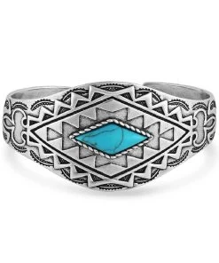 Montana Silversmiths Women's Turquoise Cuff Bracelet