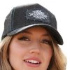 Cinch Women's Black Southwest Trucker Cap