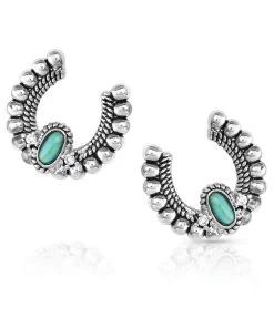 Montana Silversmiths Women's Lucky Roads Earrings
