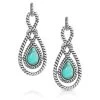 Montana Silversmiths Women's Bowline Knot Earrings
