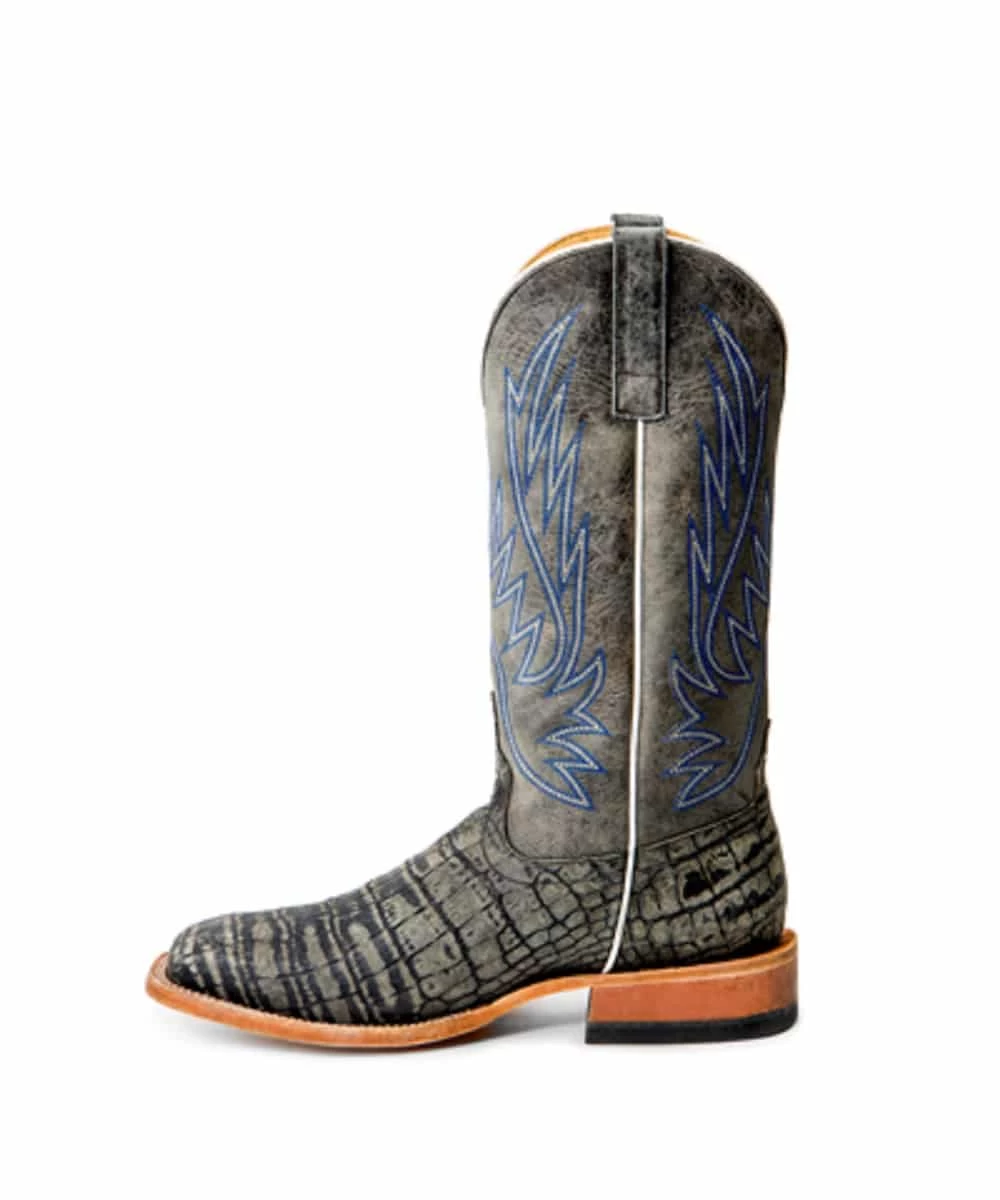 Horse Power Macie Bean Men's Coco Vintage Caiman Print Boot - Image 4
