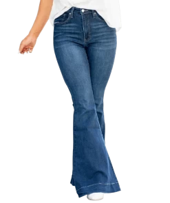 Kancan Women's Camden High Rise Super Flare Jean