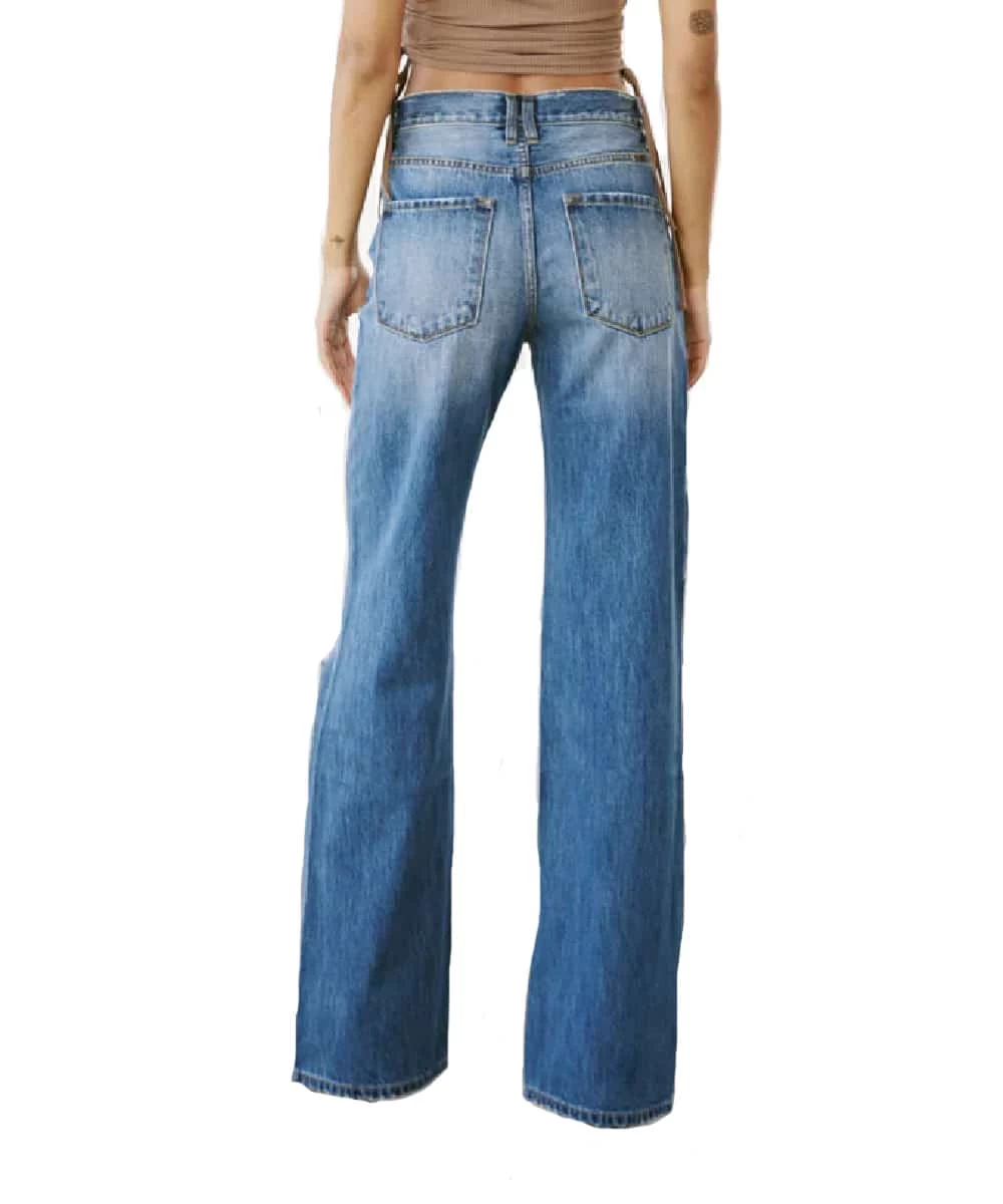Kancan Women's Ariena 90's Flare Jean - Image 2