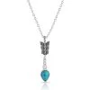 Montana Silversmiths Women's Elemental Arrow Necklace