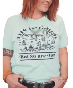 Ruby's Rubbish Women's Life Is Tough Tee