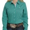 Cinch Women's Geo Print Button Down Shirt