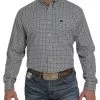 Cinch Men's Medallion Print Button Down Western Shirt