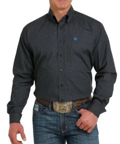 Cinch Men's Geo Print Button Down Shirt