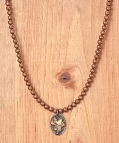 West & Co. Women's Copper Saddle Necklace