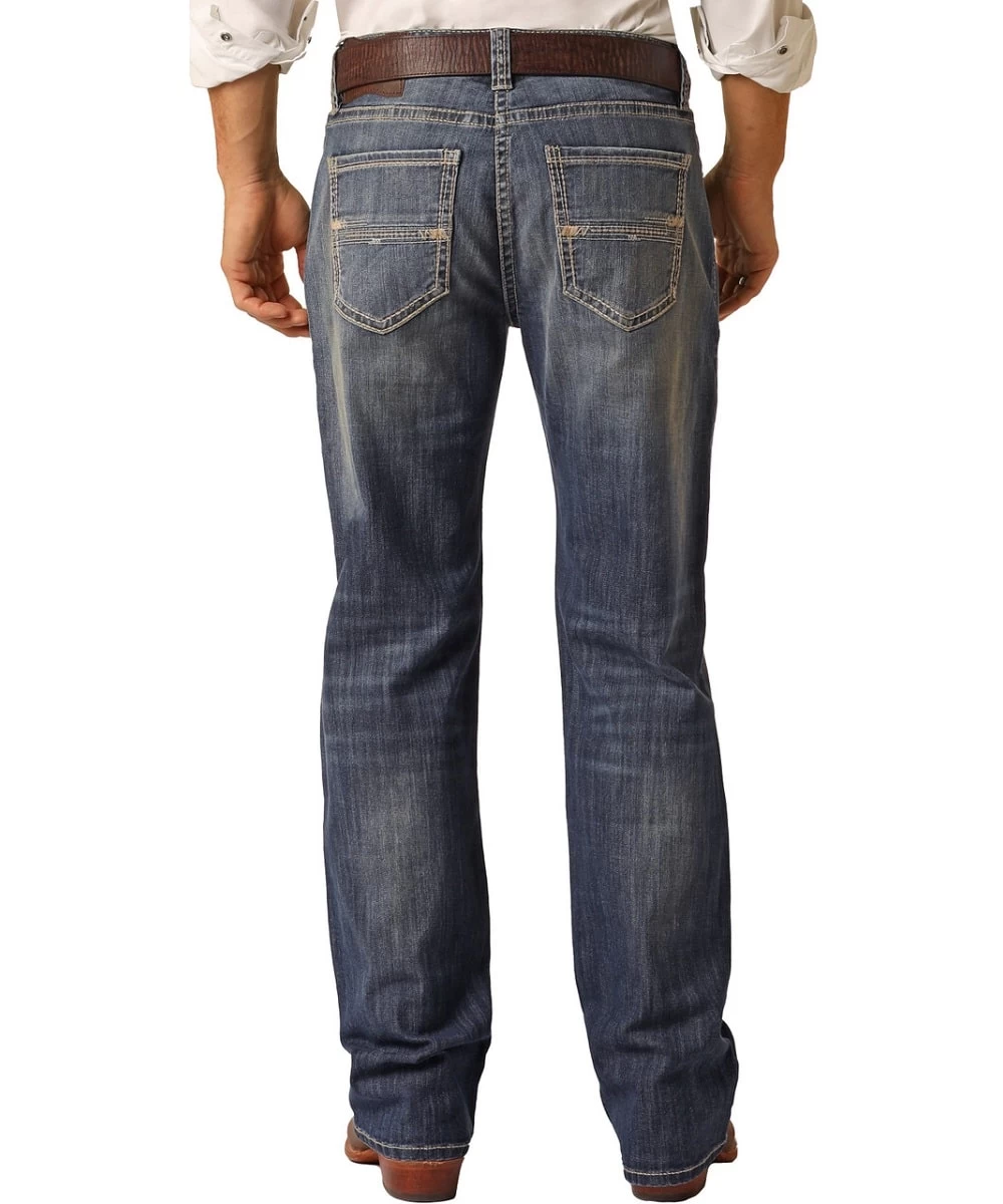 Rock & Roll Cowboy Men's Double Barrel Straight Bootcut Jean - Image 2