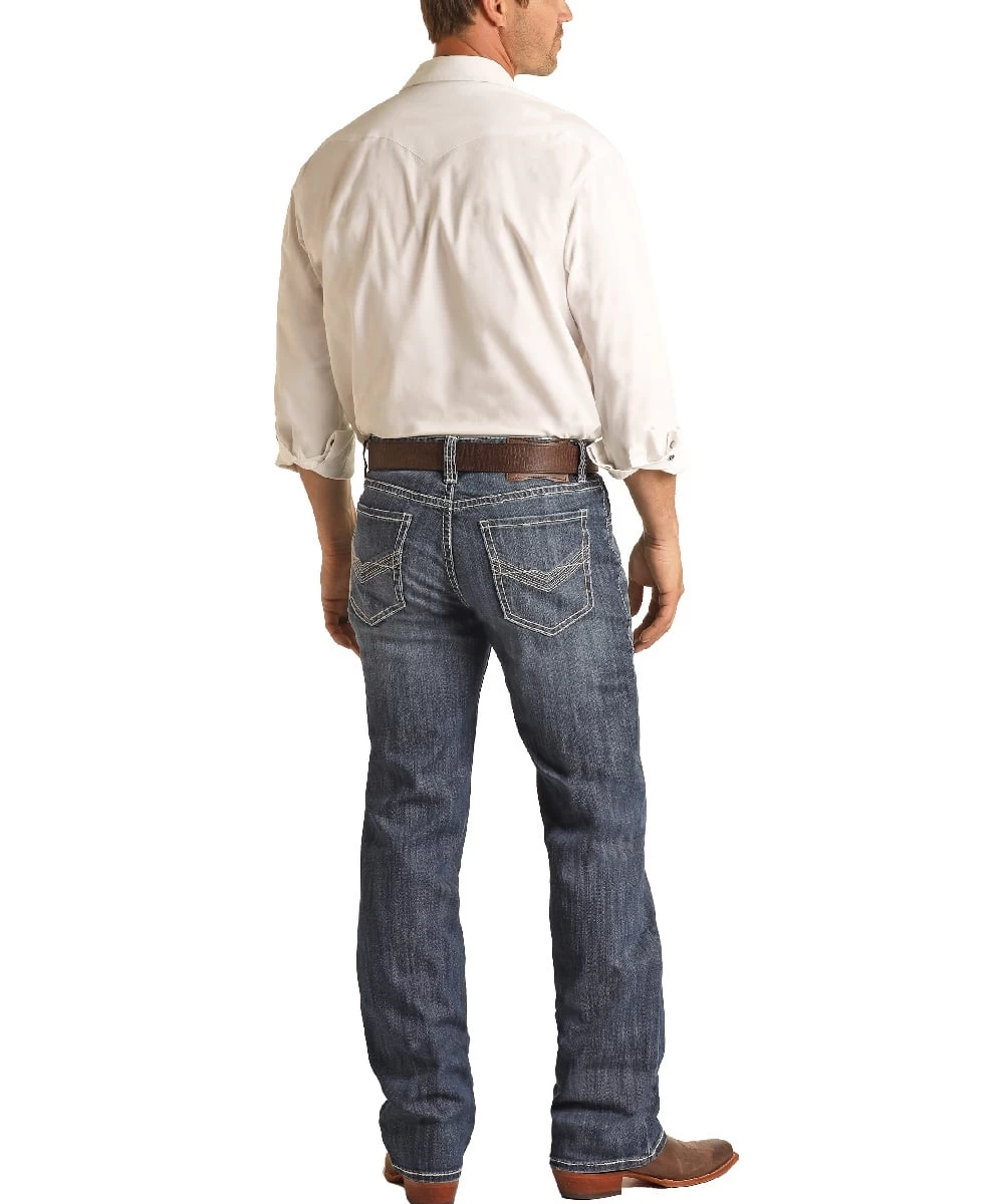 Rock & Roll Cowboy Men's Reflex Double Barrel Jean - Image 2