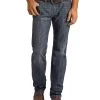Rock & Roll Cowboy Men's Pistol Straight Bootcut Jean