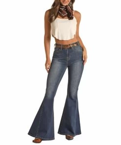 Rock & Roll Cowgirl Women's Bell Bottom Jean