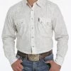 Cinch Men's Paisley Print Western Snap Shirt