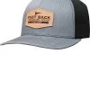Fast Back Ropes Leather Logo Cap