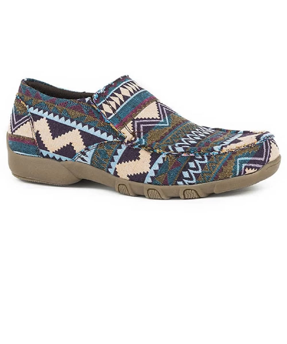 Roper Women's Johnnie Southwestern Driving Moc