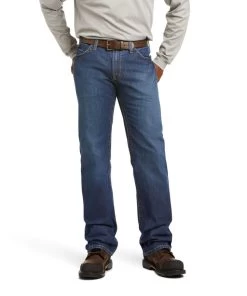 Ariat Men's Flame Resistant Relaxed Basic Boot Cut Jean