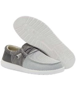 Hey Dude Men's Funk Slate Wally Sox Tri Tone Shoe