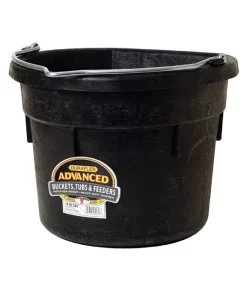 Duraflex Rubber Flatback 18Qt Bucket