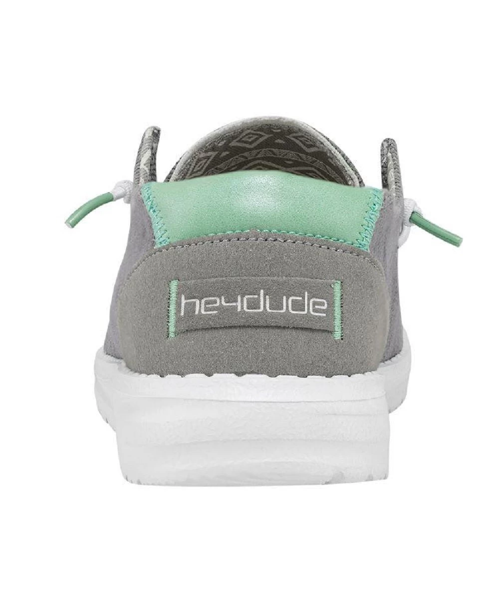 Hey Dude Women's Glacier Gray Wendy Corduroy Shoe - Image 2