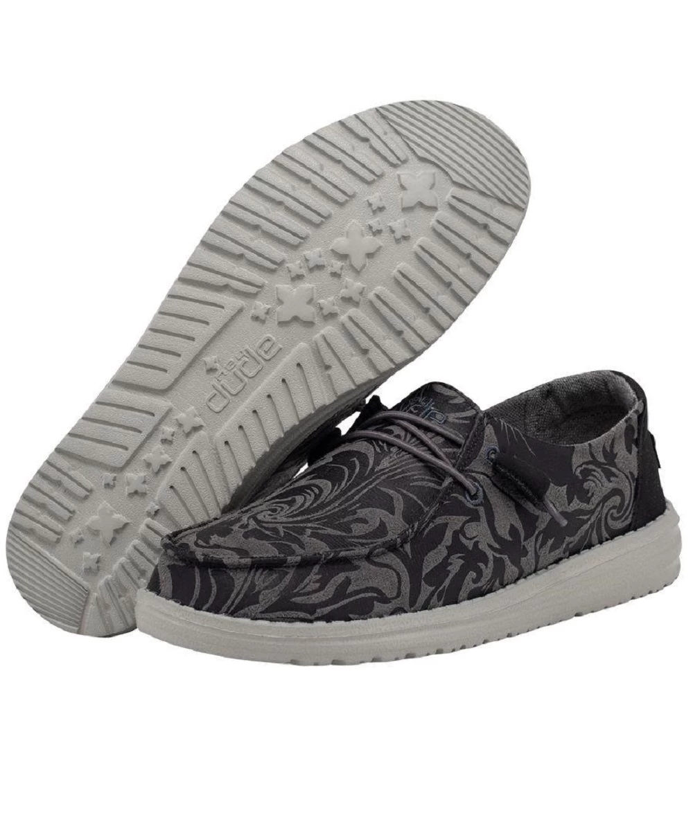 Hey Dude Women's Gunmetal Wendy Ranch Shoe