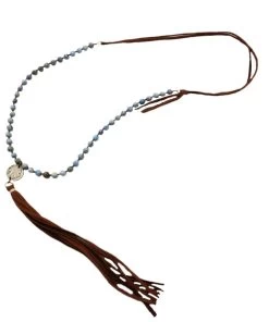 J. Forks Designs Women's Gem Silica Beaded Necklace
