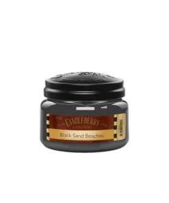 Candleberry Black Sand Beaches 10 Oz Scented Candle Jar