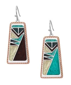 Montana Silversmiths Women's American Legends Tablet Earrings