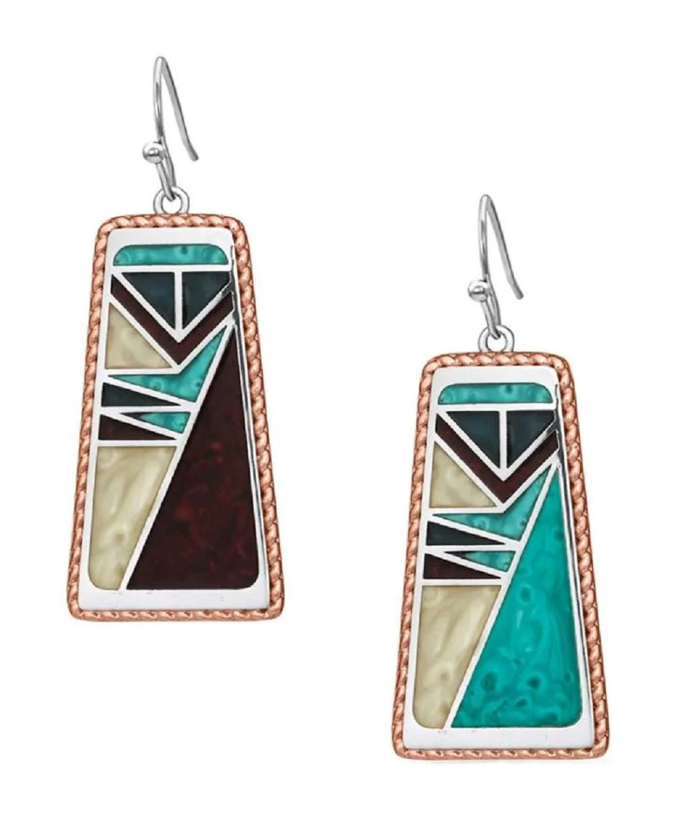 Montana Silversmiths Women's American Legends Tablet Earrings
