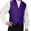 Scully Men's Purple Paisley Vest