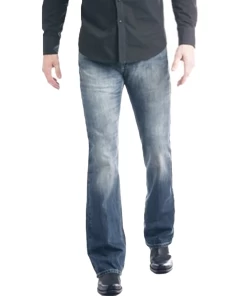 Rock & Roll Cowboy Men's Pistol Boot Cut Jean