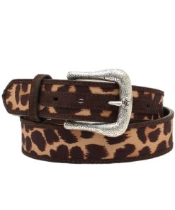 Ariat Women's Leopard Cross Matcher Belt