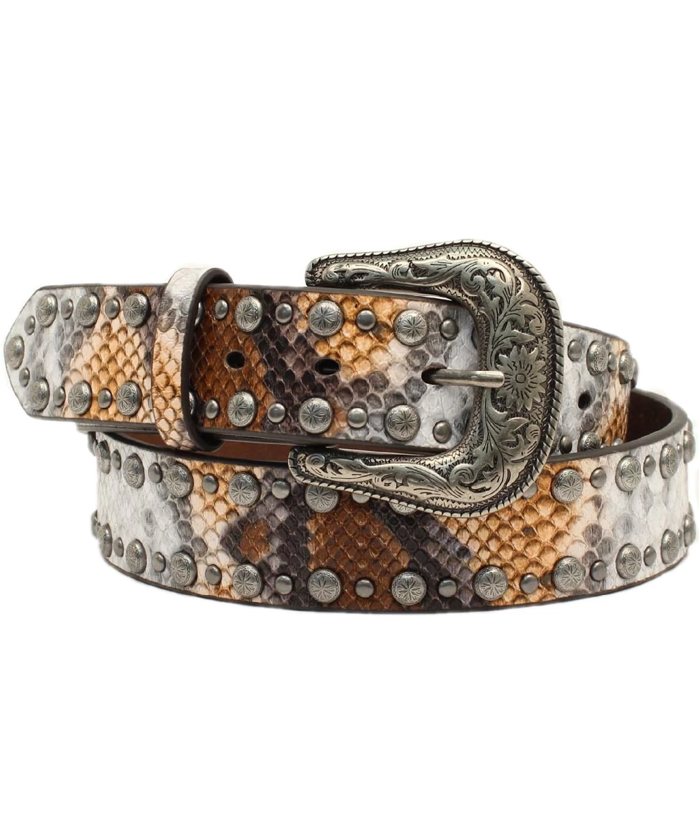 M&F Western Women's Angel Ranch Python Nhedge Belt