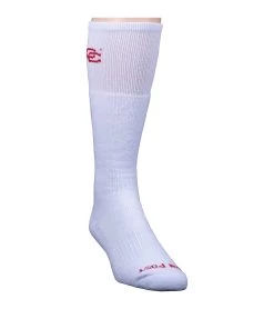 Dan Post Women's Over The Calf White Socks
